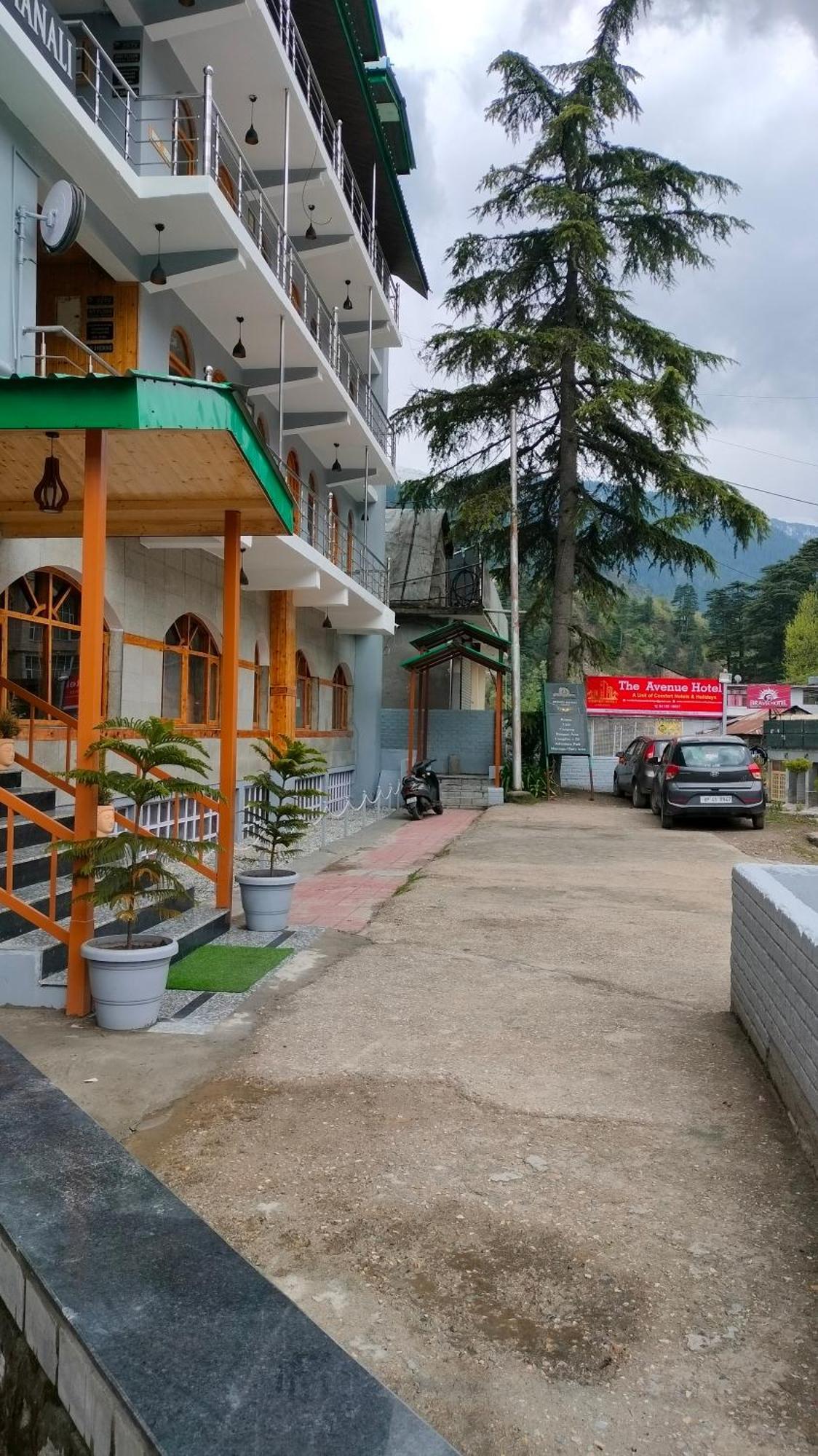 The Avenue Hotel , Manali A River Side Hotel Bagian luar foto